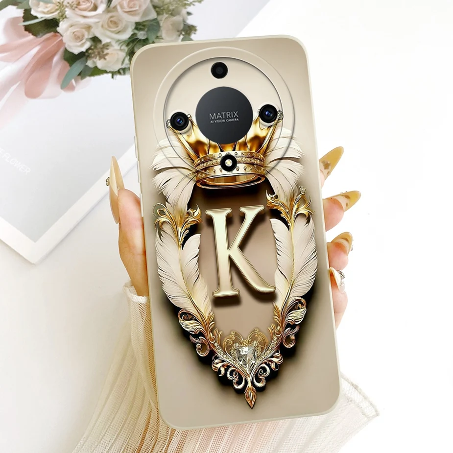 Para Honor X9a funda RMO-NX1 Cool corona letras cubierta suave TPU funda de teléfono para Honor Magic 5 Lite Magic5Lite HonorX9a Fundas parachoques - imagen 3