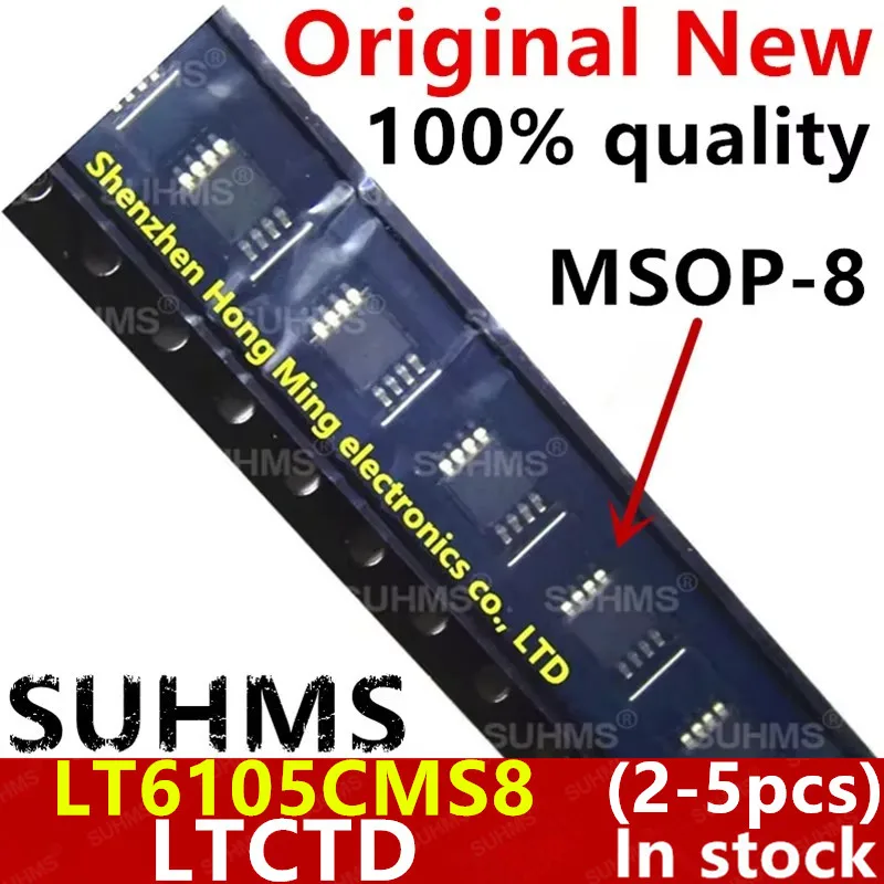 LT6105CMS8 Chip Amplificador de Corriente MSOP-8 – Nuevo