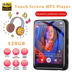 Reproductor MP3 Bluetooth 5.4 HiFi con Pantalla Táctil