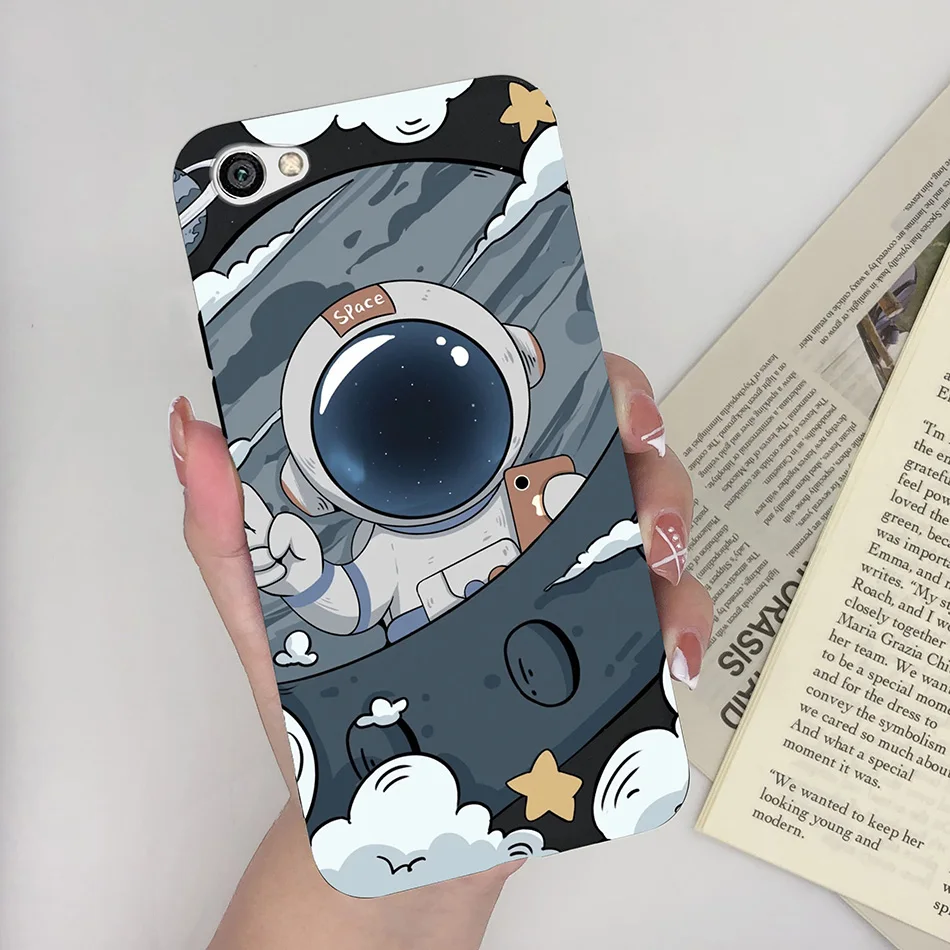 Funda protectora para teléfono Xiaomi Redmi Y1 Lite, carcasa mate de silicona suave con patrón divertido para Redmi Y 1 Y1lite RedmiY1 - imagen 5