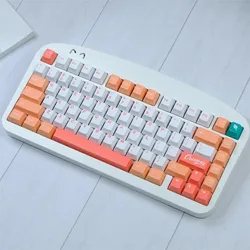 GMK Peaches n Cream Teclas PBT Perfil Cherry Antiluz