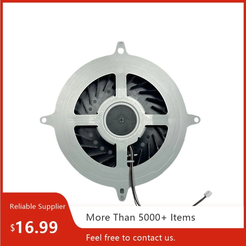 Ventilador de refrigeración interno para consola PS: silencioso (sin ruido de rodamiento), KSB1212HGG4E 12V 2.15A 23 aspas de alto rendimiento