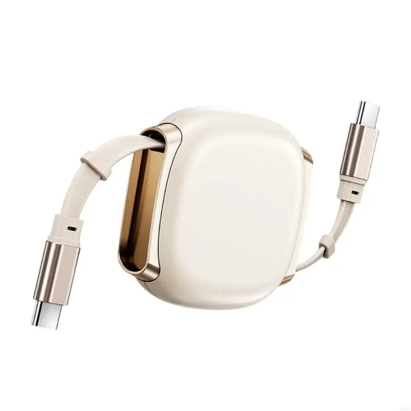 Cable carga USB C estirable 462E Tecnología bloqueo magnético carga rápida 240W Más 50000 ciclos curvatura - imagen 3