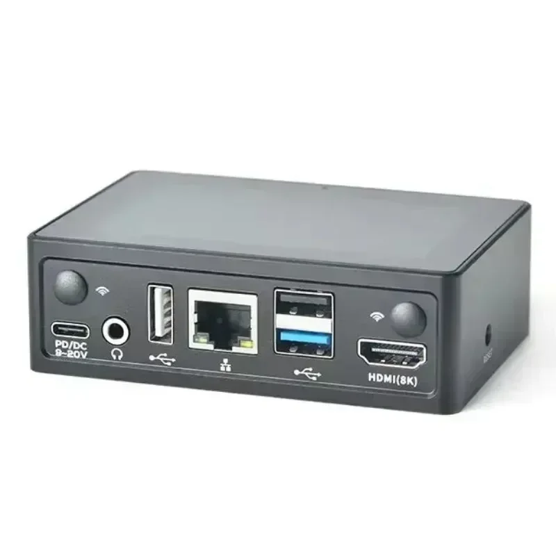 FriendlyELEC NanoPi M6 Mini SBC de código abierto Rockchip RK3588S Schede de desarrollo 64 bits LPDDR5 RAM Native Gigabit Ethernet Light NAS 8K - imagen 3