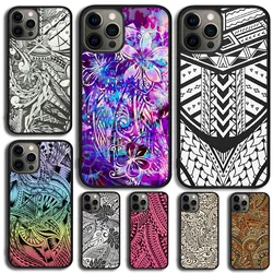 Funda de teléfono Tribal polinesio samoano Maori para iPhone 17 Air 15 16 14 11 12 13 Pro MAX Plus