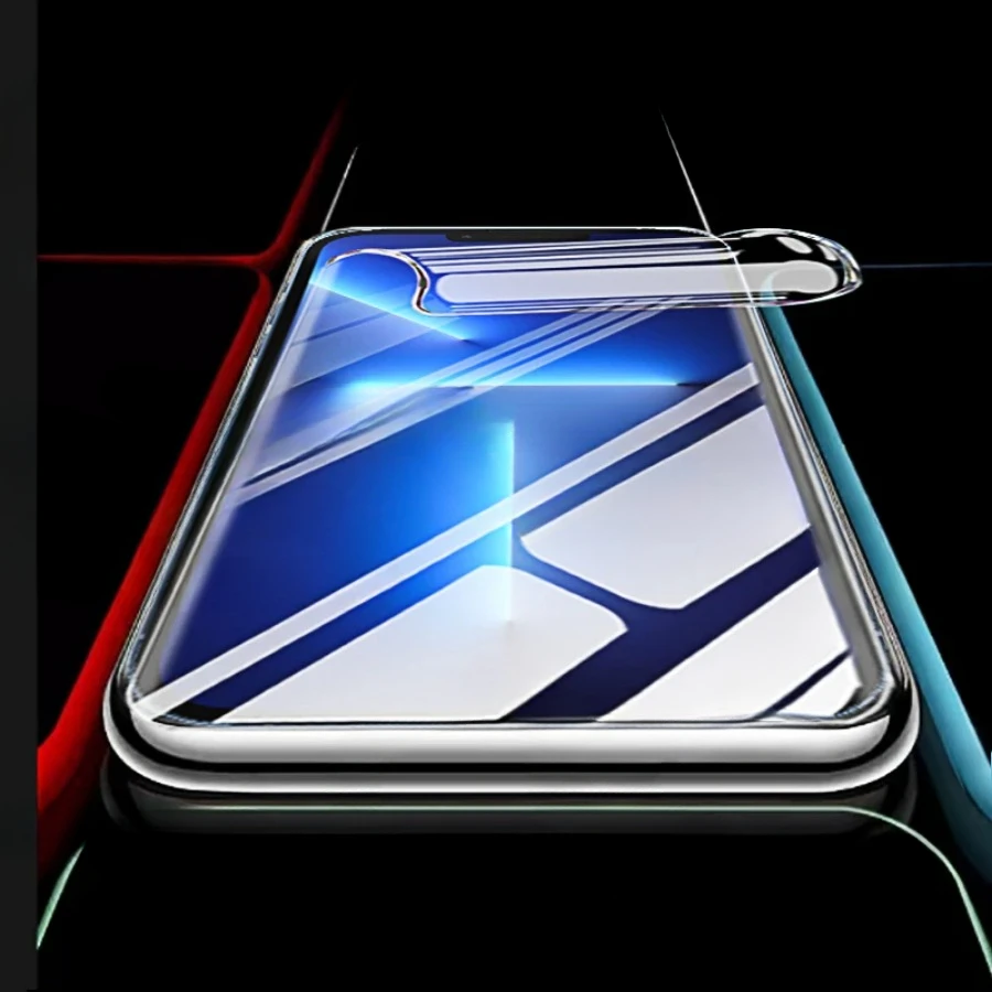 4-1 Uds para Apple Iphone 13 12 11 8 7 6 6s Pro Max Plus Mini Protector de pantalla película de hidrogel suave para Iphone 13ProMax 13mini 13pro - imagen 5