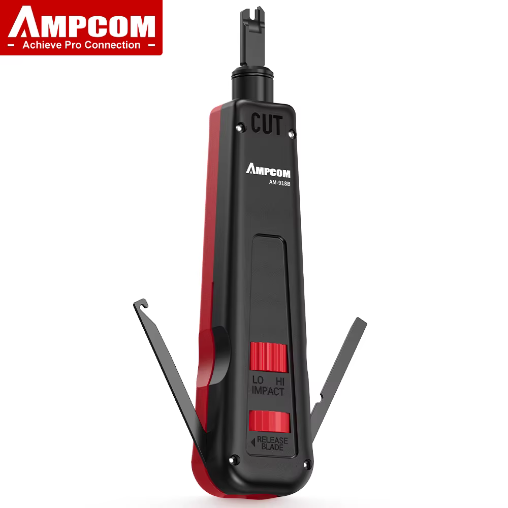 Herramienta de Impacto AMPCOM Tipo 110 – Cuchillas Doble para Cables - imagen 2