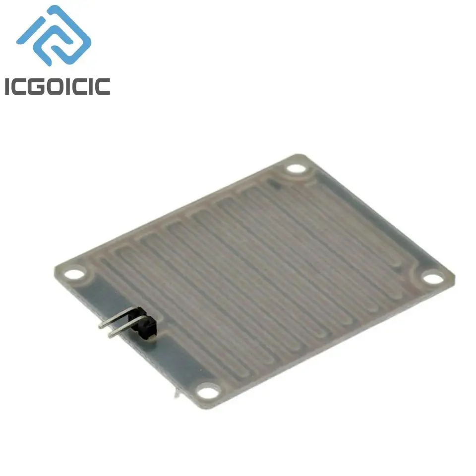 Módulo Sensor de detección sensible de gotas de lluvia, 1/5/10 Uds., 3,3-5V, humedad meteorológica para arduino, Kit Diy - imagen 5