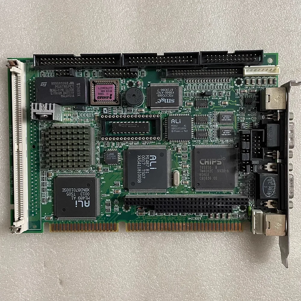 Placa base de tamaño medio de control industrial ISA 486 NEAT-470 REV: B1 - imagen 5