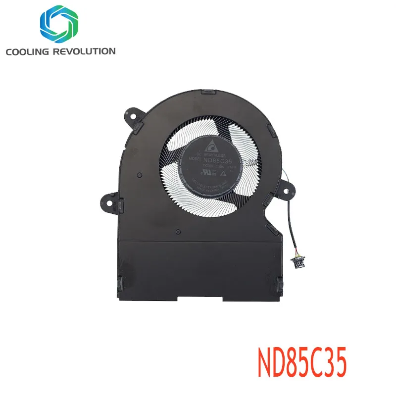Ventilador de refrigeración de la CPU del ordenador portátil nd85c35-21a16 para ASUS ZENBOOK PRO DUO 15 OLED UX582L UX582LR UX582Z UX5100Z 13NB0V10T01011 - imagen 2
