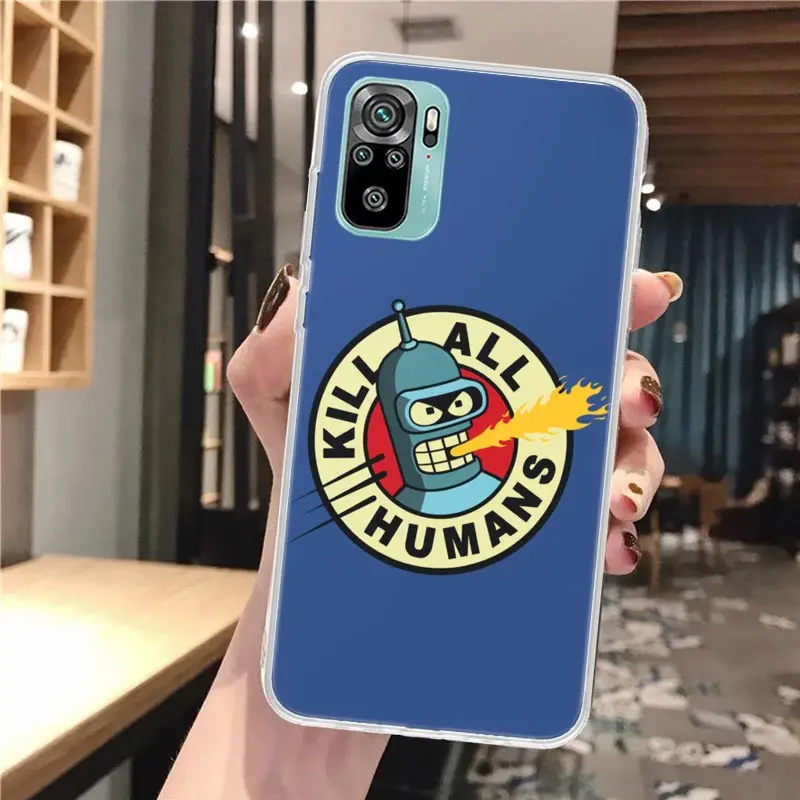 Futurama Planet Express funda de teléfono para Xiaomi Redmi 12 12C 13 13C 14C 10 10A 10C 9 9A 9C 9T 8 8A 7 7A 6 6A K70 K60 K20 K40 Pro S - imagen 3