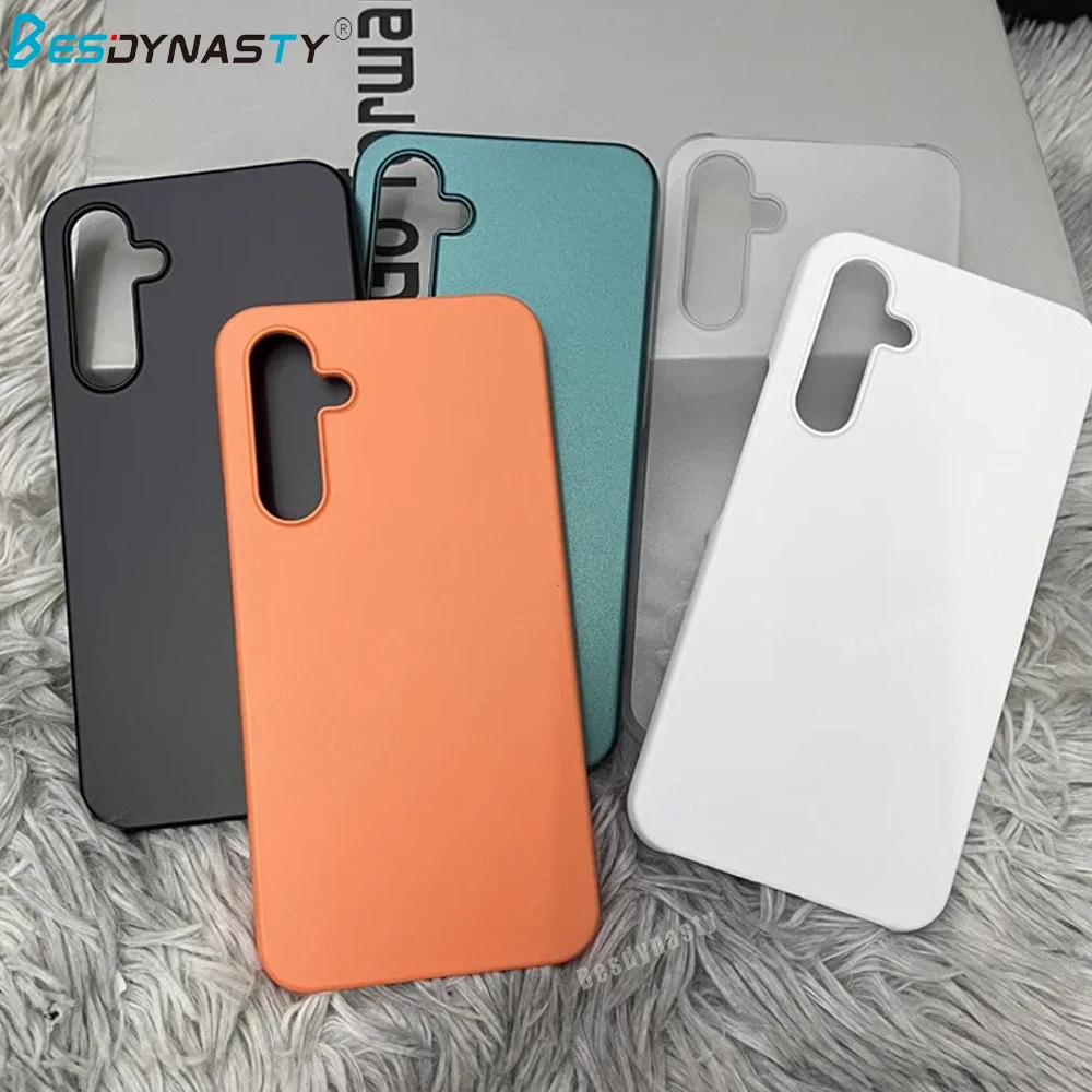 Funda trasera dura A54 5G Color caramelo para Samsung Galaxy S24 S23 Plus S22 S21 S20 Note 20 Ultra S10 Plus medio paquete de carcasa mate