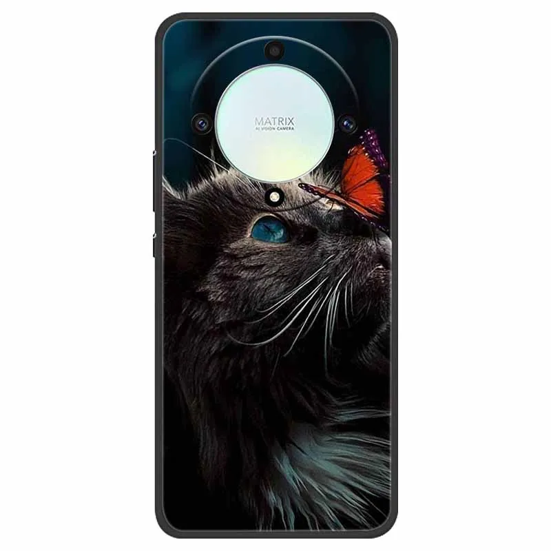 Para Honor Magic5 Lite 5G Funda parachoques para Huawei Honor Magic 5 Lite 5Lite TPU Funda trasera de silicona suave Fundas Coque Funda - imagen 2