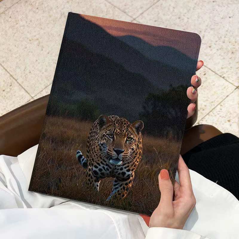 Patrón fresco de leopardo Animal para Lenovo Xiaoxin Pad Pro Tab M10 K10 Plus 3. ° Y700 Gen 11 11,2 11,5 12,7 8,8 pulgadas funda para tableta - imagen 4