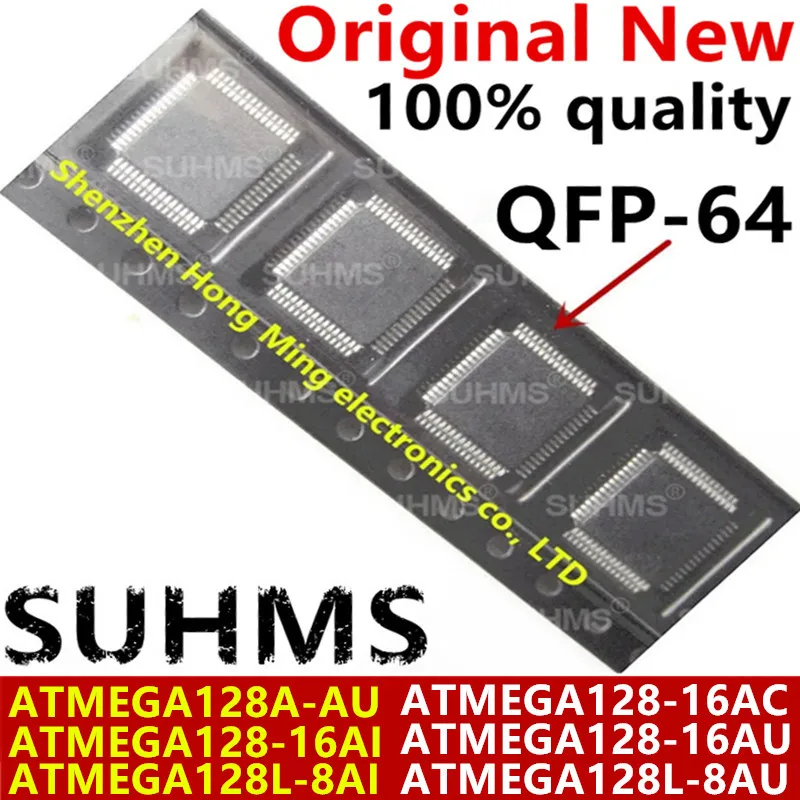 (1 pieza) 100% nuevo Chipset de ATMEGA128-16AC, ATMEGA128-16AU, ATMEGA128-16AI, ATMEGA128L-8AI, ATMEGA128L-8AU,