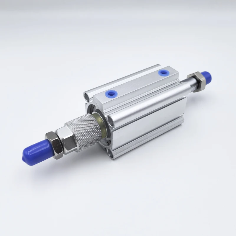 Cilindro de aire CQ2BJ40x50-20-B CQ2AJ40X60-10-B CQ2BJ40X40-20-B con carrera ajustable para máquina clavadora neumática de cuentas - imagen 4