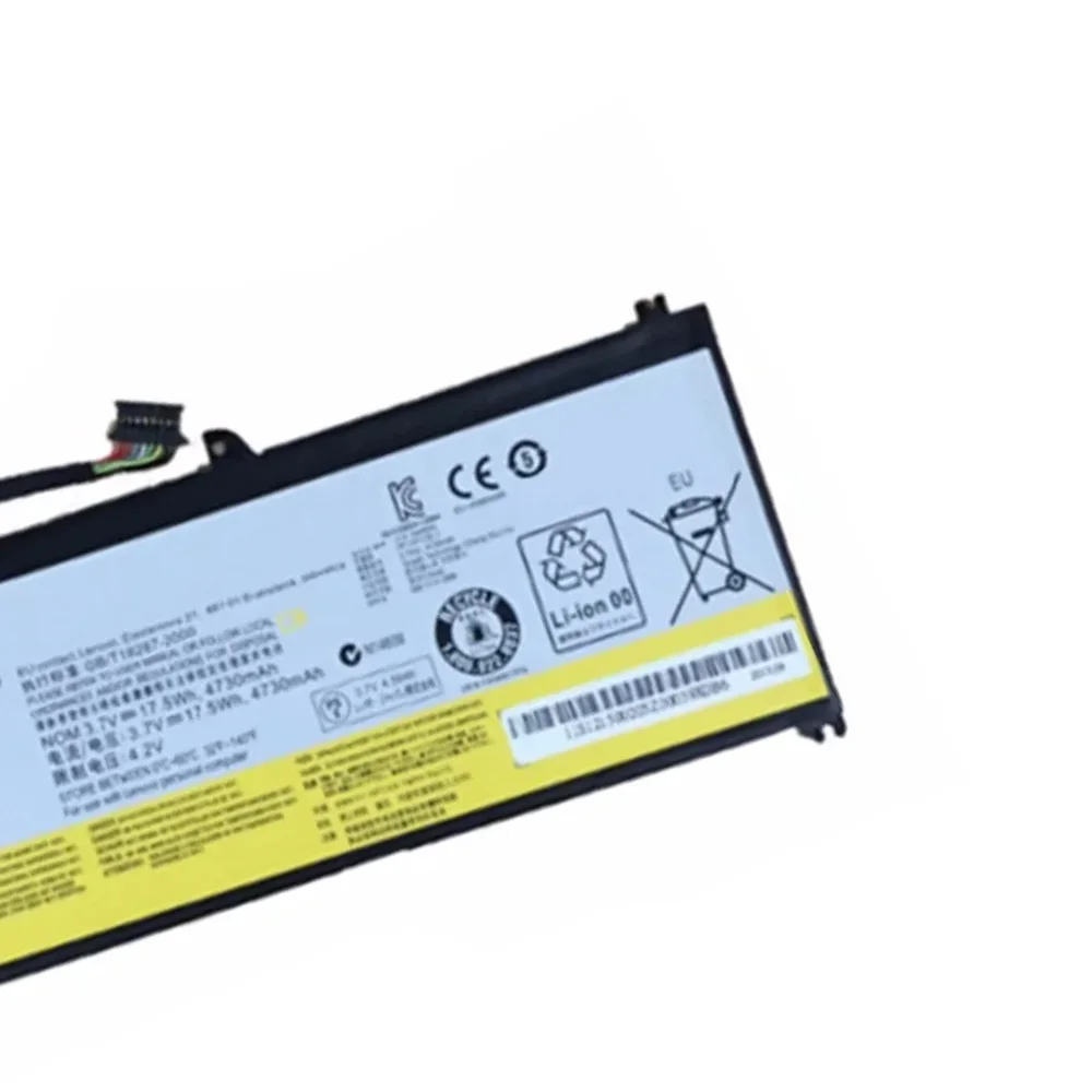 L13M1P21 3,7 V 17,5Wh 4730mAh batería Original genuina para ordenador portátil para Lenovo Miix 2 8 "pulgadas Tablet PC L13L1P21 etc. - imagen 3