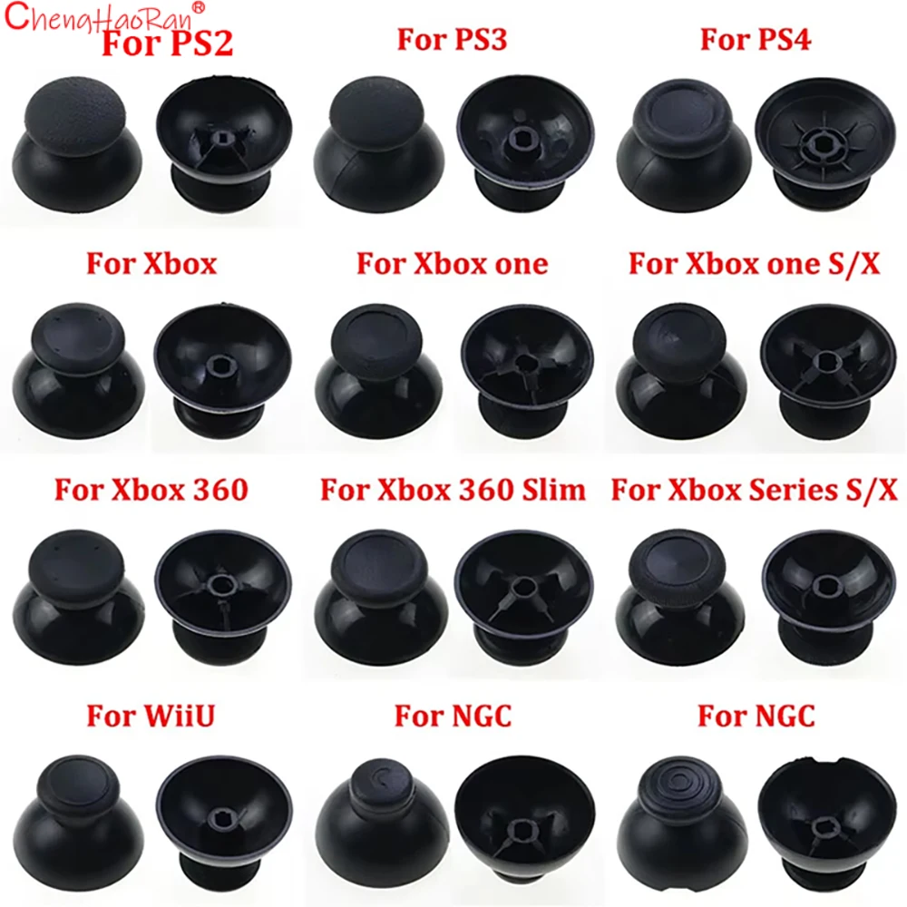 4 Uds Joystick analógico tapa de agarre para PS2 PS3 PS4 Pro Slim PS5 Xbox One 360 Series S X WiiU NGC controlador de mando