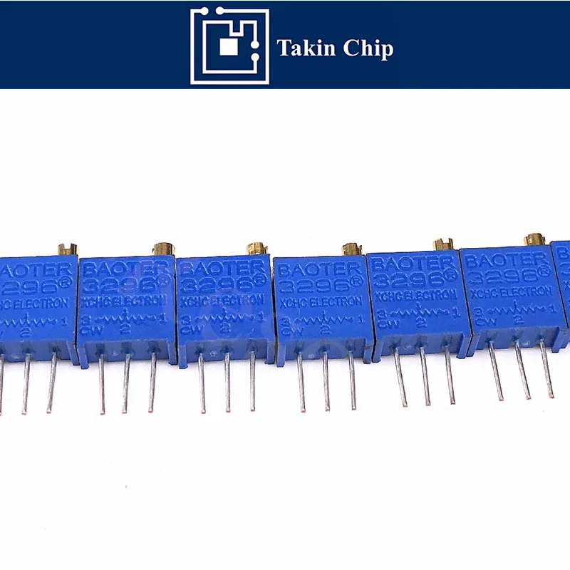 (10 uds) 3296W-1-103LF 3296W 10K ohm 103 3296W-1-103 W103 3296W-1-503 50K ohm 503 W503 potenciómetro recortador Trimpot - imagen 3