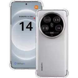 Funda antigolpes Xiaomi 14 Ultra / 14 Ultra Pro, TPU transparente