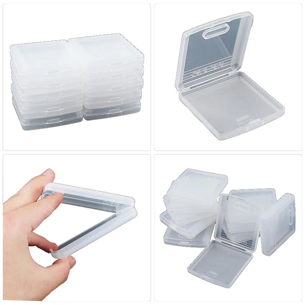 Caja de almacenamiento de tarjetas de juego para SEGA, estuche de protección de cartucho GG, transparente, 50 piezas - imagen 5