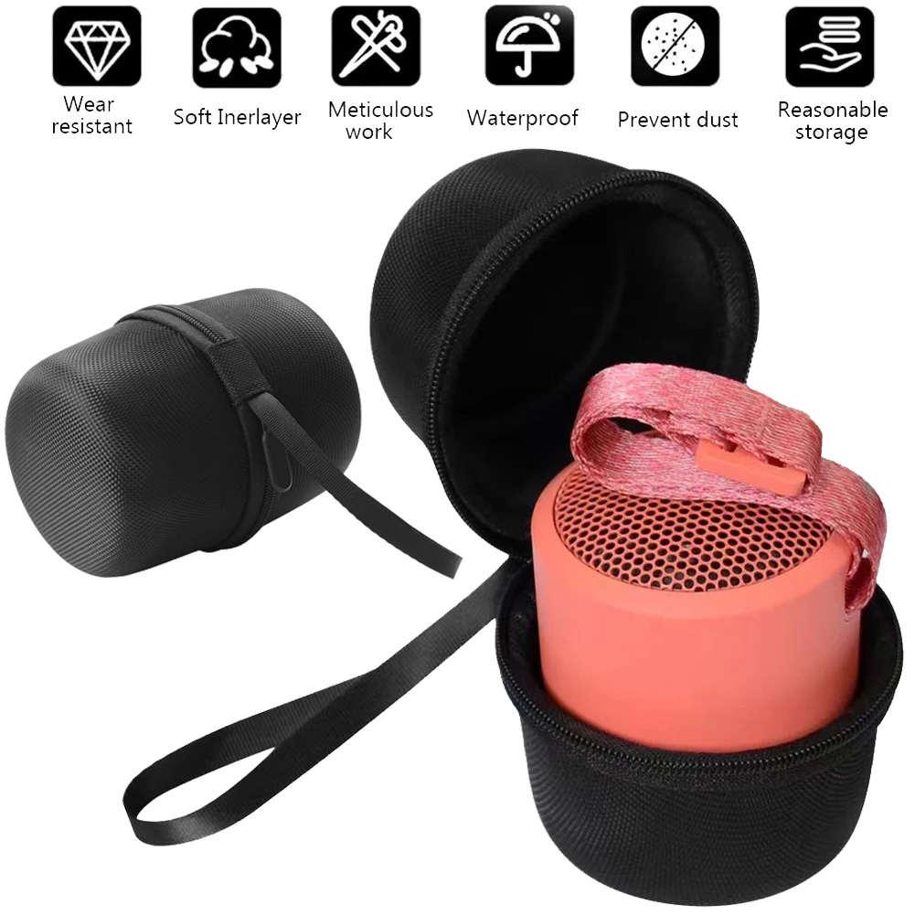 Funda portátil para altavoz Sony SRS-XB100, bolsa de almacenamiento para altavoz inalámbrico BT, a prueba de golpes, bolsa de transporte de viaje, accesorios para altavoz