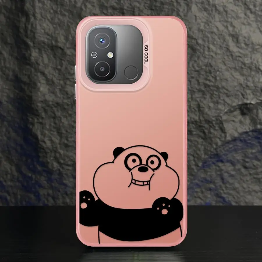 Funda blanda para Xiaomi Redmi 12C 14C A3x 13C 13 A1 A3 A2 Plus 12 A4 lindo oso de dibujos animados - imagen 3