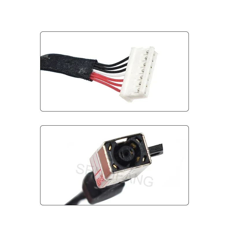 Para Dell XPS 15 de 9550, 9560 de 9570 P56F de precisión 5510, 5520, 5530, 5540 M5510 M5520 Power Jack Cable 064TM0 DC30100X200 DC30100X300 - imagen 4