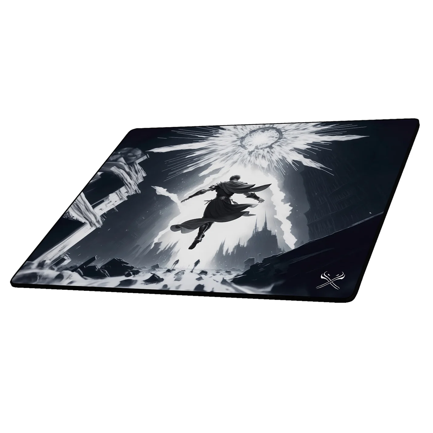 Alfombrilla de ratón de cristal Cataclysm, alfombrillas de ratón de edición de copia de vidrio templado para juegos, alfombrilla de ratón personalizada profesional para jugadores suaves FPS, regalos - imagen 5