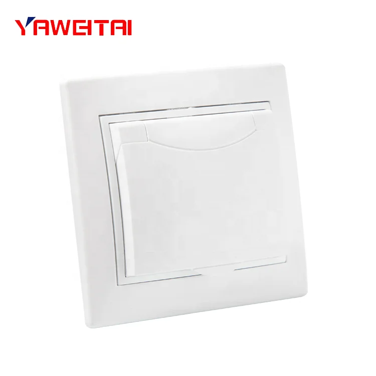 Toma de corriente eléctrica europea, enchufe de pared impermeable de estilo francés, 250V, 10A/16A, 1 banda - imagen 2