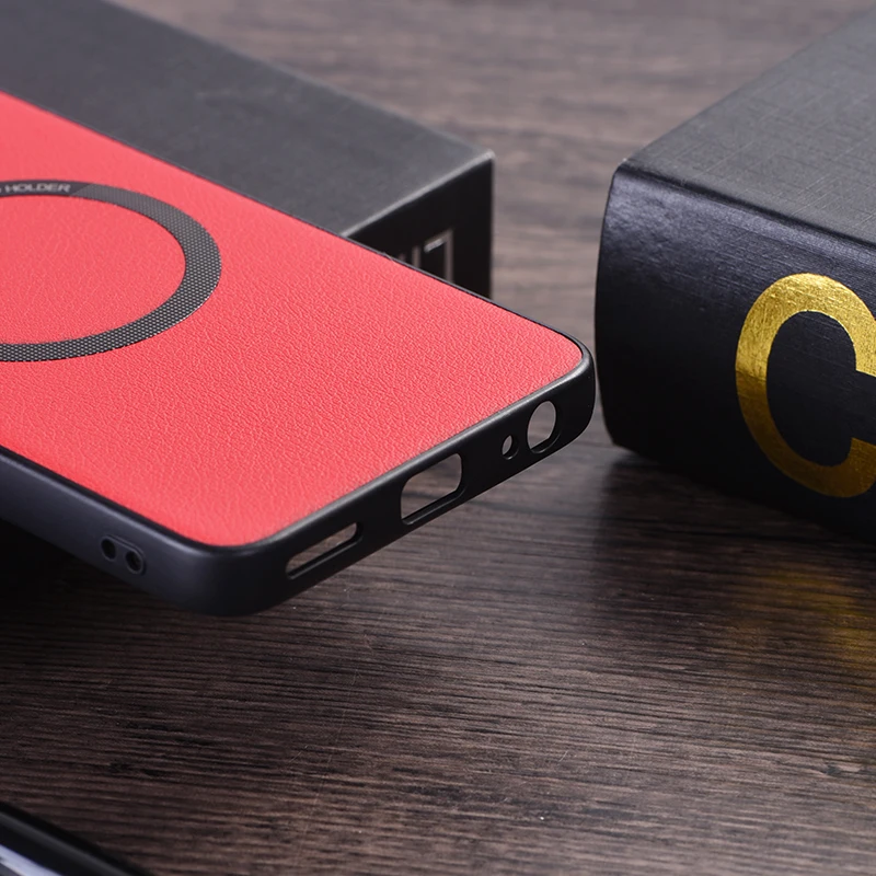 Para Motorola Moto G 5G 2024 funda de lujo PU magnética carga inalámbrica cubierta protectora trasera para Moto G Play Stylus Power 2024 - imagen 3