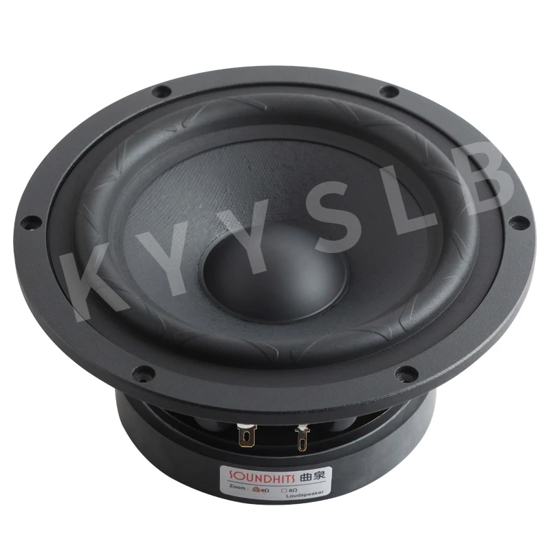 KYYSLB Altavoz de 6,5 pulgadas y 60 W Bajos de 6,5 pulgadas, altavoz de fibra de carbono - imagen 5