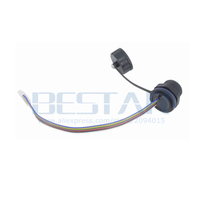 Conector de enchufe impermeable RJ11 M20 XHP 2,54 6P6C Cable de extensión de línea telefónica extensor adaptador Universal de 4/6 núcleos - imagen 3