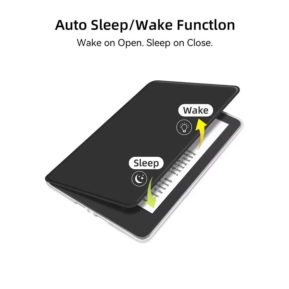 Funda acrílica para Kindle Paperwhite Colorsoft 2024 12th 7in Kindle 2021 11th k5 6.8in 2022 11th k6, funda de accesorios - imagen 3