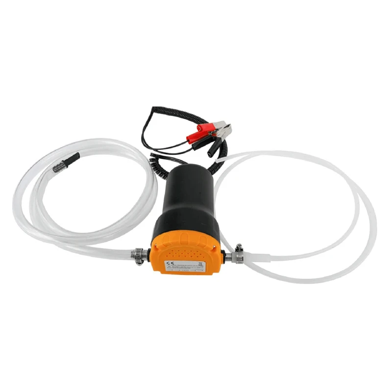Bomba extractora de cambio de aceite, 12V, 60W, transferencia de fluido diésel con tubos, camión, Rv, barco, ATV, con manguera de salida/entrada - imagen 2