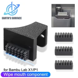 Limpiador Cabezal Impresora 3D Bambu Lab P1 / X1C – Cepillo Silicona