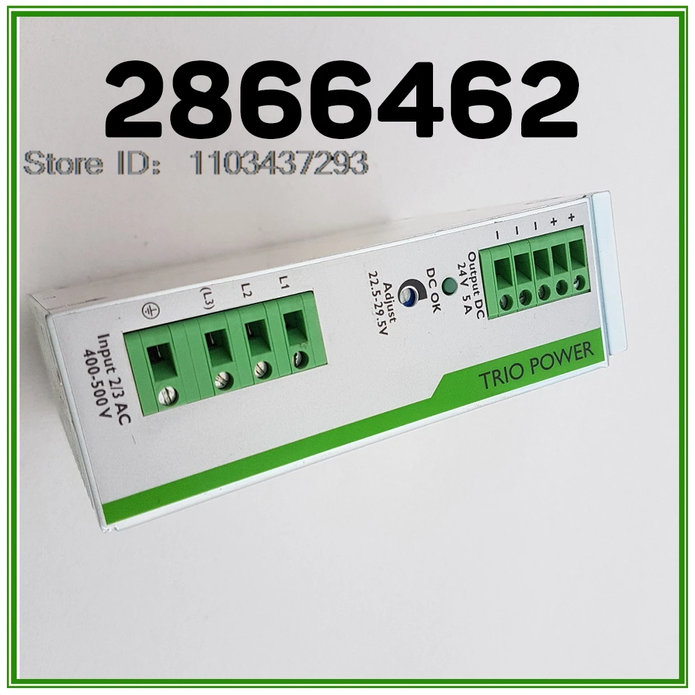 Para Phoenix TRIO-PS/3AC/24DC/5- 2866462   Fuente de alimentación conmutada TRIO POWER - imagen 2