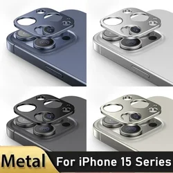 Protector de lente iPhone 15/16 Pro Max – Cubierta metálica
