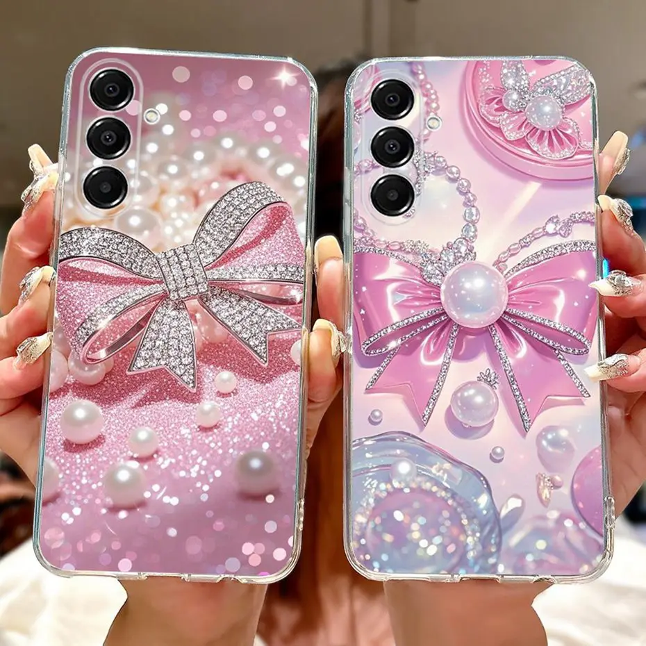 Funda de teléfono con pintura bonita para Samsung Galaxy A17, funda trasera de silicona suave TPU para Samsung A17 5G 4G A175F A176B, parachoques - imagen 2