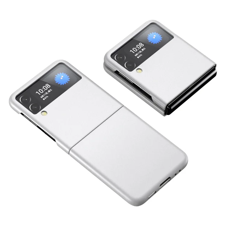 Funda ultrafina para Samsung Galaxy Z Flip 4 5G PC, cubierta antigolpes, moderna, 2022 - imagen 2