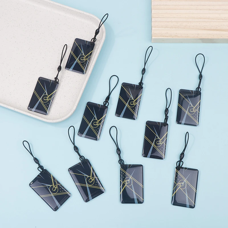 Tarjeta inteligente de 10 piezas en blanco, 13,56 mhz, IC adicional, cifrado, estándar ISO, para Hotel, cerradura de puerta inteligente Tuya - imagen 2