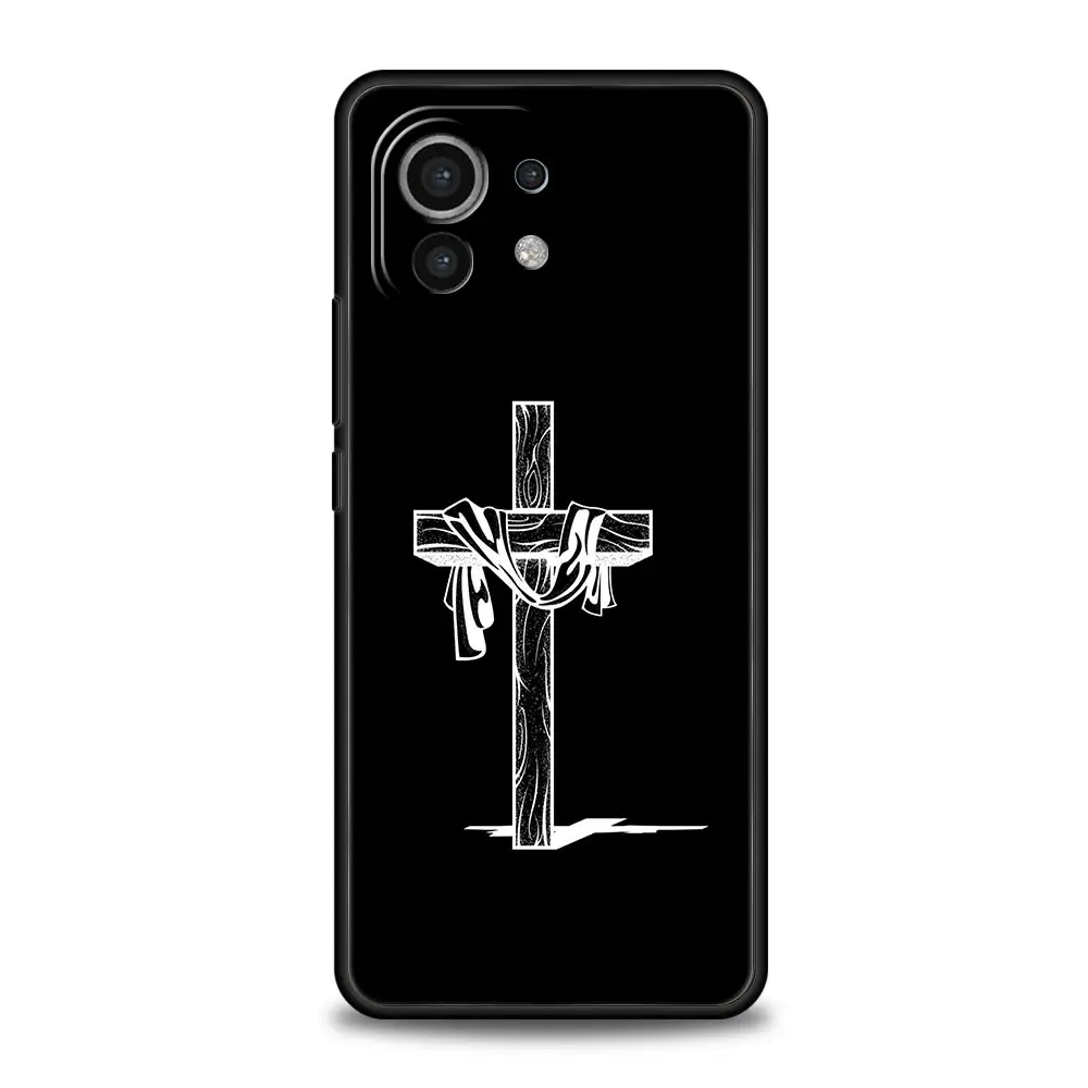 Funda de teléfono con Biblia cristiana de Jesús para Xiaomi Mi 17 15T 15 14 14T 13T 12T Pro 12 13 Lite 5G 11T Poco X6 X7 X5 Pro, funda suave - imagen 5