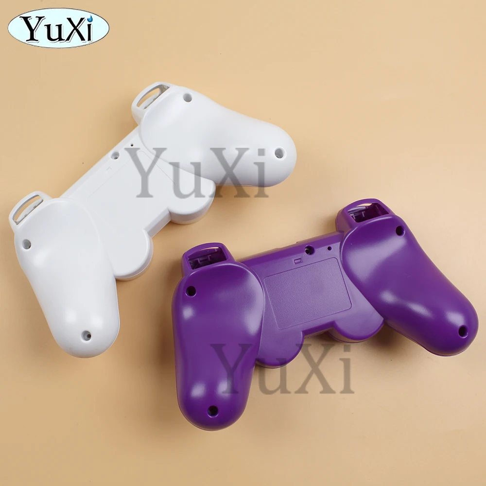 1 Juego para controlador inalámbrico PS3, carcasa para PlayStation 3, juego completo de botones, soporte de marco interior, reemplazo chapado en plástico - imagen 5