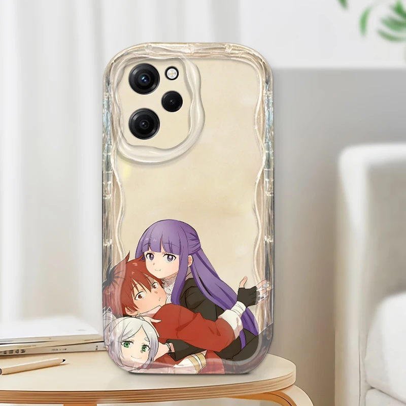 Funda Frieren Fern Stark para Xiaomi Redmi Note 13 12 12Pro 11 10 Pro POCO F4 X3 X4 GT X5 X6 funda de teléfono de aceite ondulado - imagen 4