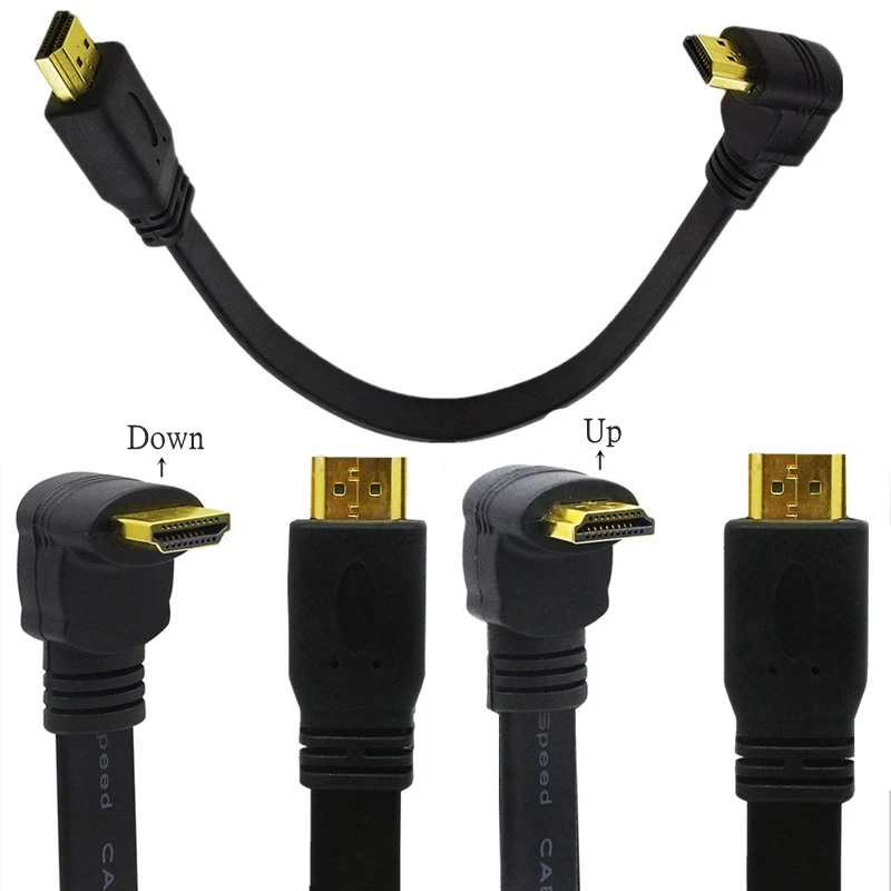 Cable HDMI Plano 90° Alta Velocidad Full HD - imagen 4