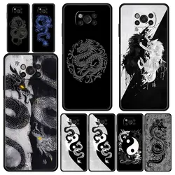 Funda de Silicona Xiaomi POCO X6/X5/X4 Pro 5G – Dragón