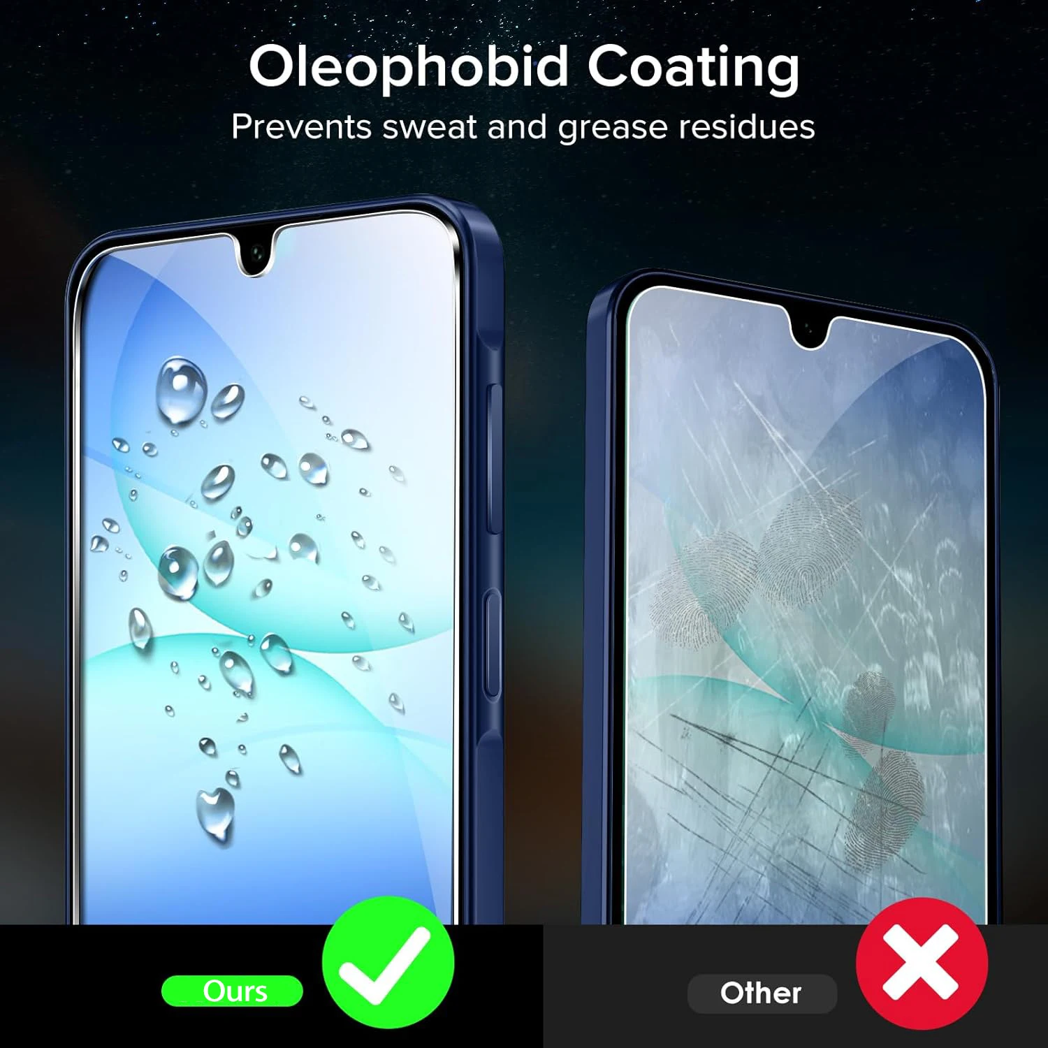 4 Uds Protector de pantalla para Samsung A17 A07 HD vidrio templado para Samsung Galaxy A56 A36 A26 A16 4G 5G A06 película de vidrio - imagen 4