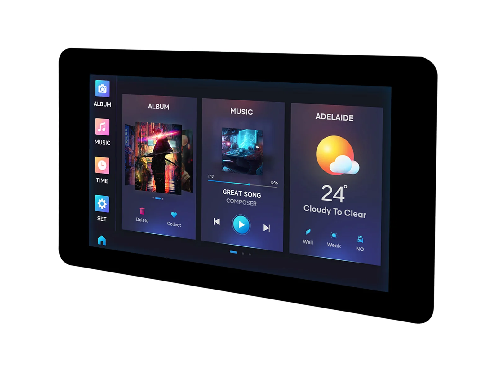 Placa de desarrollo de pantalla capacitiva Waveshare ESP32-S3 de 7 pulgadas, ESP32 con pantalla, opciones para tocar. LX7 de 32 bits de doble núcleo - imagen 4