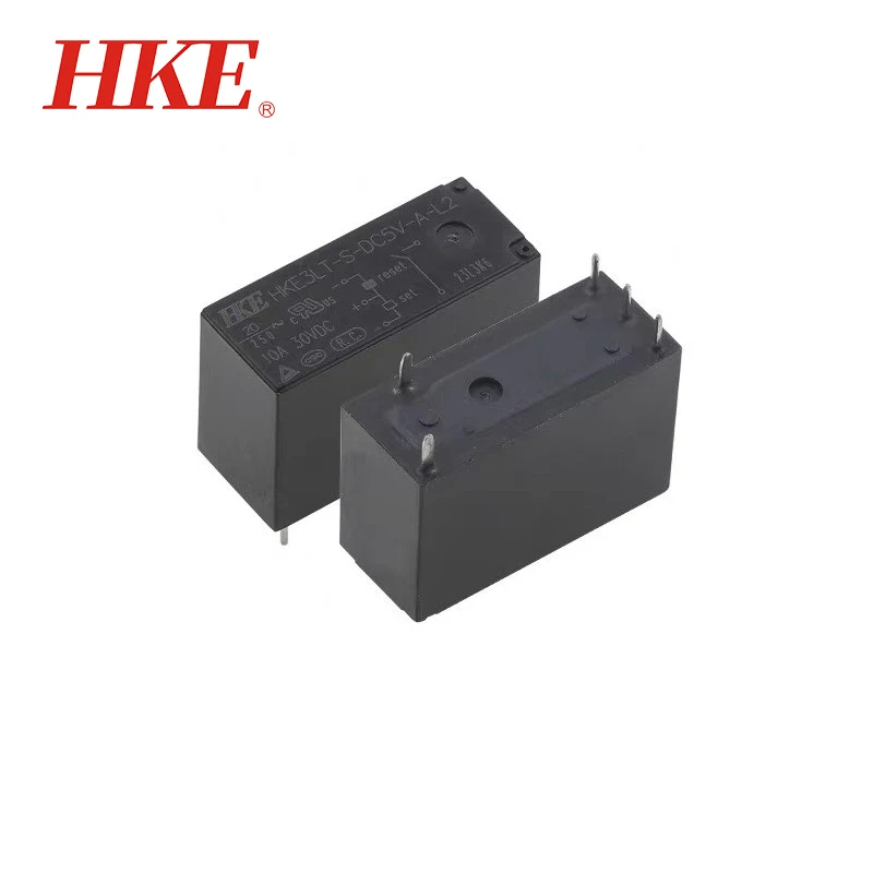 1 Uds HKE relé HKE3LT-S-DC5V-A-L2 5Pin 20A 5V relé de retención magnética de doble bobina - imagen 3