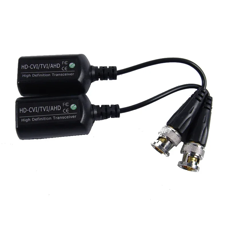 Transceptores pasivos CCTV BNC retorcidos Cat5 CCTV UTP Video Balun para 215V 200M de alcance HD CVI/AHD/TVI IPC para 2MP 3MP 4MP - imagen 2
